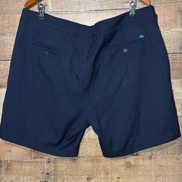 Mizzen+Main Baron Performance Golf Short Navy Blue Men’s size 40 Performance - Picture 2 of 9